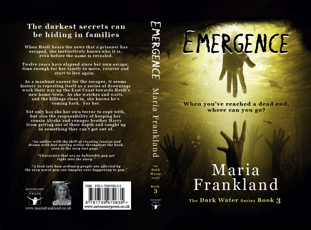 A New Psychological Thriller Book Emergence Maria Frankland